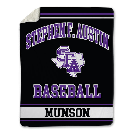 SFA - NCAA Baseball : Kadin Munson - Blanket-0