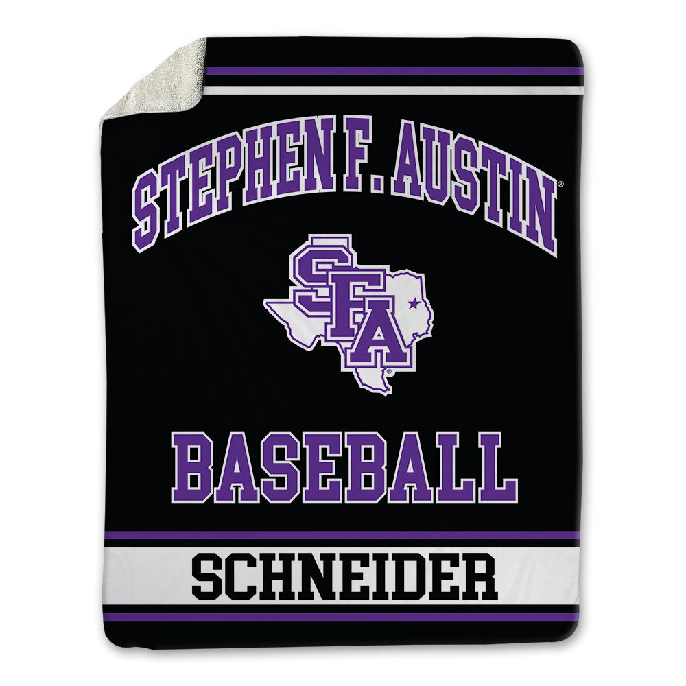 SFA - NCAA Baseball : Cooper Schneider - Blanket-0