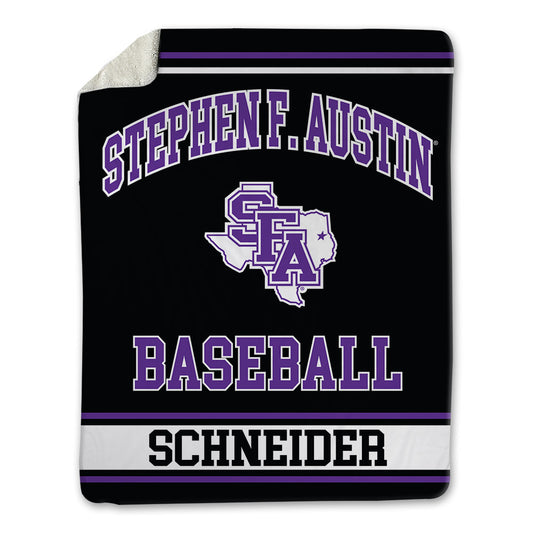 SFA - NCAA Baseball : Cooper Schneider - Blanket-0