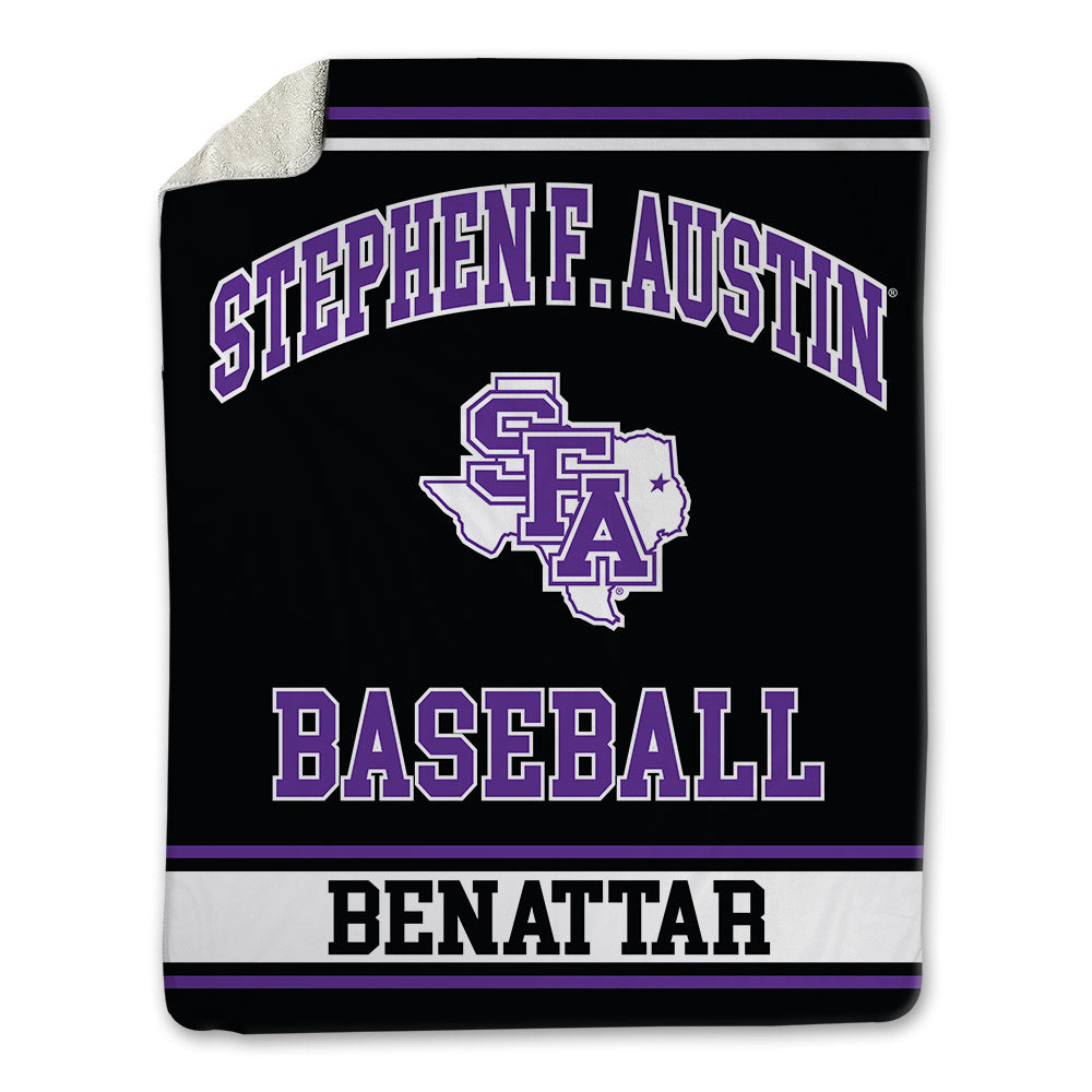 SFA - NCAA Baseball : Jackson Benattar - Blanket-0