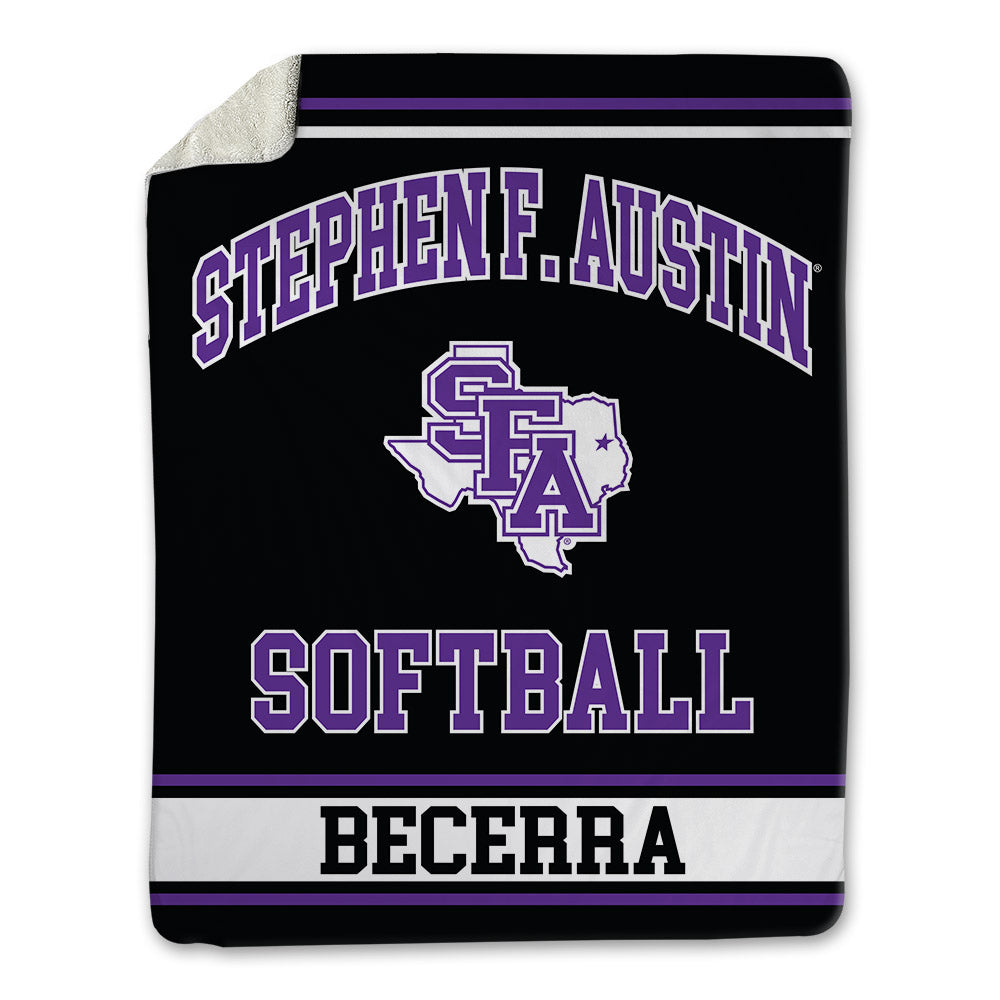 SFA - NCAA Softball : Adelyn Becerra - Blanket-0