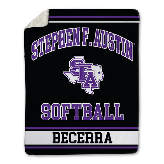 SFA - NCAA Softball : Adelyn Becerra - Blanket-0