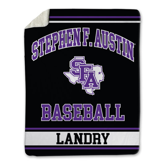 SFA - NCAA Baseball : Garrett Landry - Blanket-0