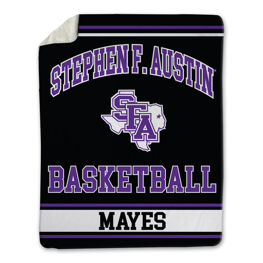 SFA - NCAA Men's Basketball : Ethan Mayes - Blanket-0