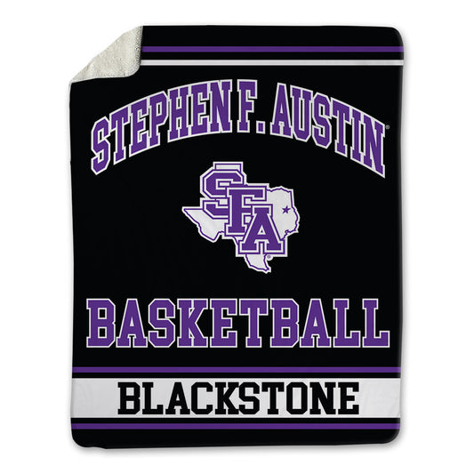 SFA - NCAA Women's Basketball : Faith Blackstone - Blanket-0