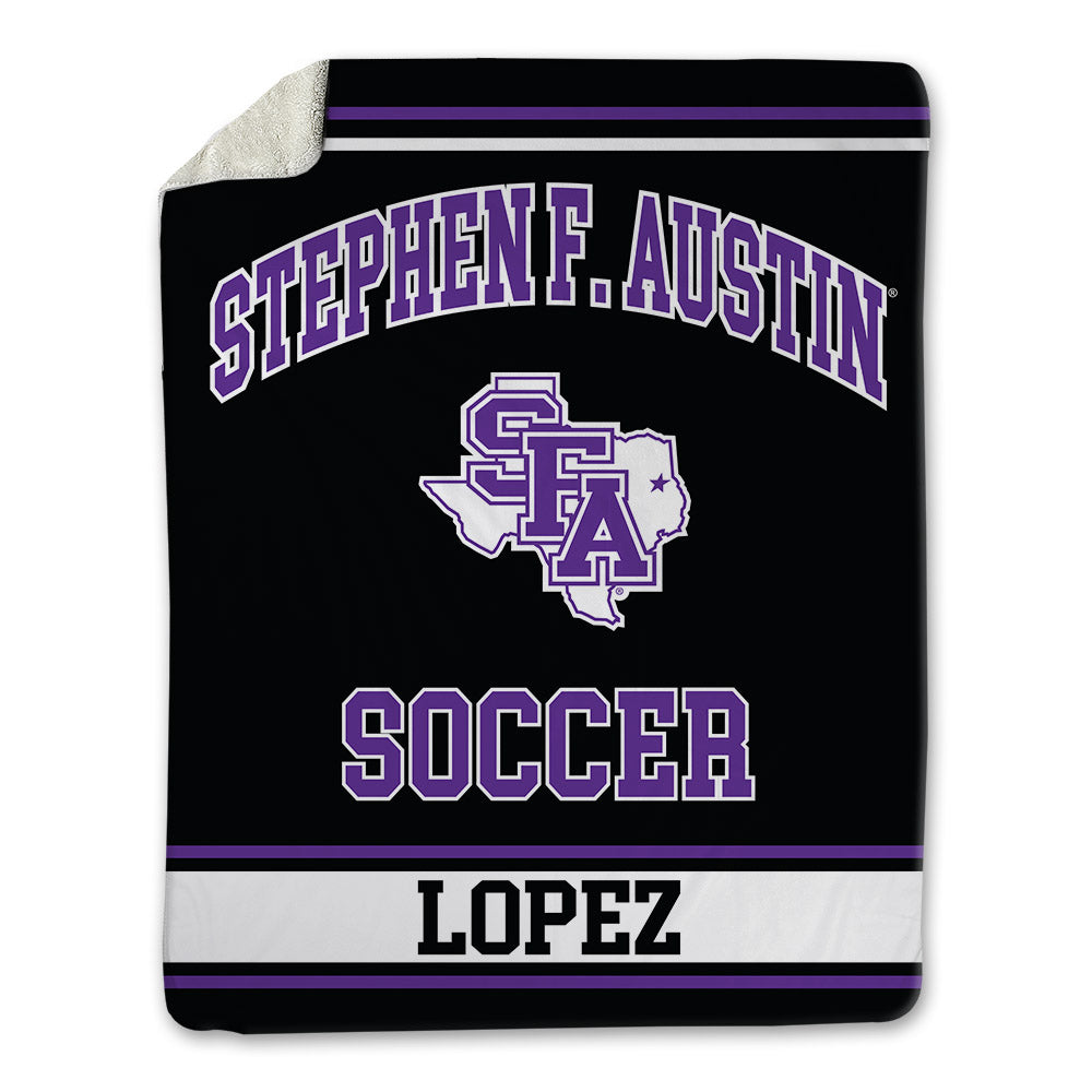 SFA - NCAA Women's Soccer : Laela Lopez - Blanket-0