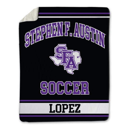 SFA - NCAA Women's Soccer : Laela Lopez - Blanket-0