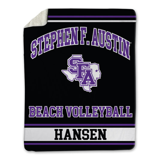 SFA - NCAA Beach Volleyball : Katie Hansen - Blanket-0