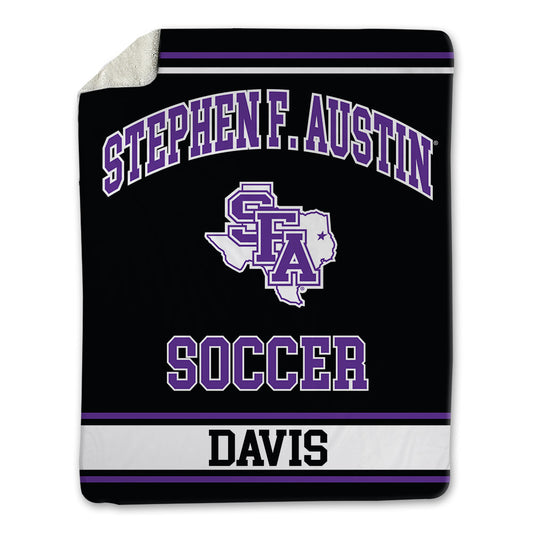 SFA - NCAA Women's Soccer : Kamrynn Davis - Blanket-0