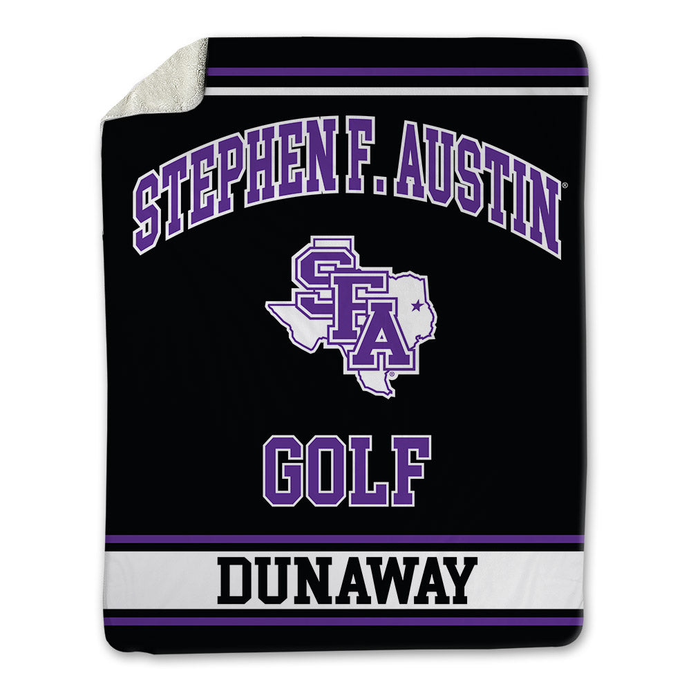 SFA - NCAA Men's Golf : Cayden Dunaway - Blanket-0