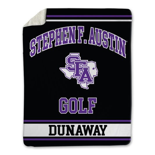 SFA - NCAA Men's Golf : Cayden Dunaway - Blanket-0