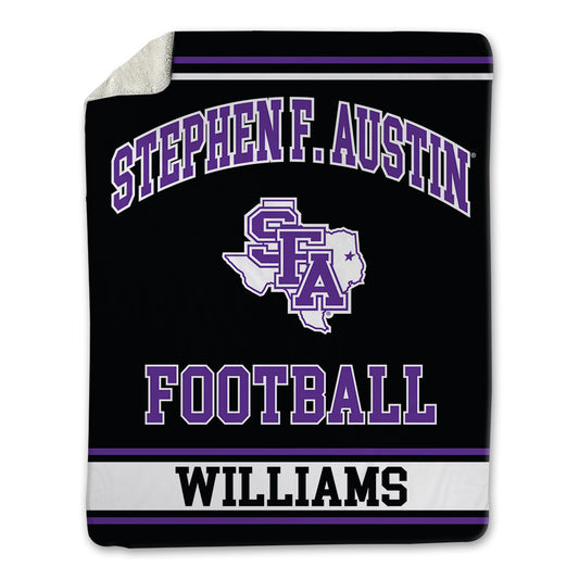 SFA - NCAA Football : Malachi Williams - Blanket-0