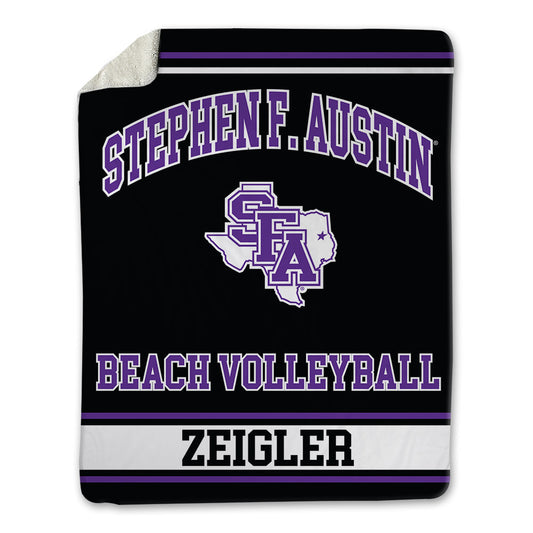 SFA - NCAA Beach Volleyball : Olivia Zeigler - Blanket-0