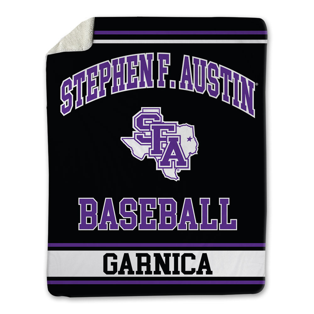SFA - NCAA Baseball : Isaiah Garnica - Blanket-0