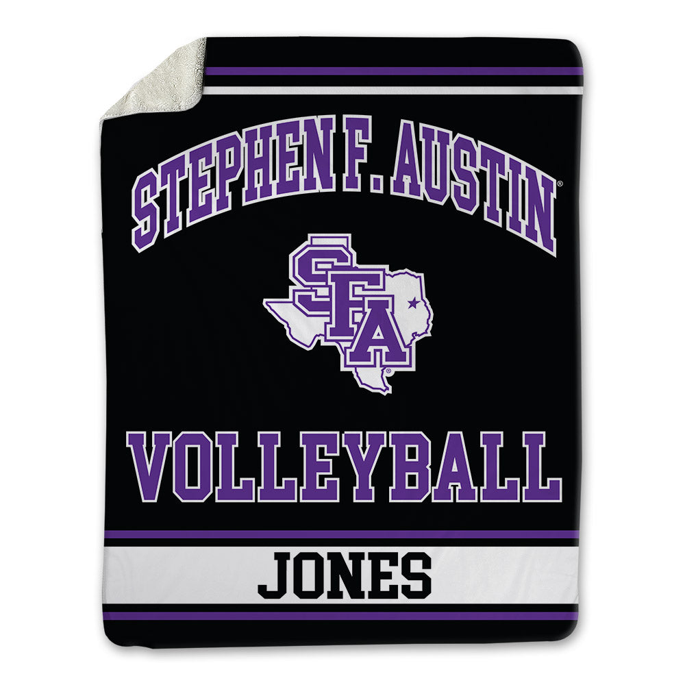 SFA - NCAA Women's Volleyball : Kennedy Jones - Blanket-0