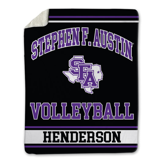 SFA - NCAA Women's Volleyball : Jordan henderson - Blanket-0