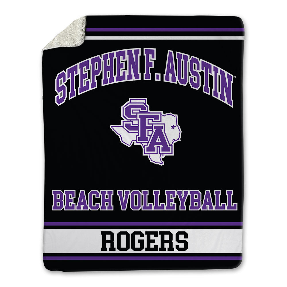 SFA - NCAA Beach Volleyball : Tessa Rogers - Blanket-0