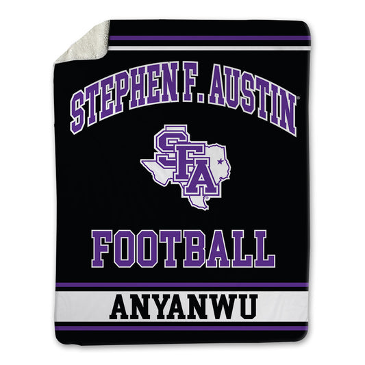 SFA - NCAA Football : Tony Anyanwu - Blanket-0