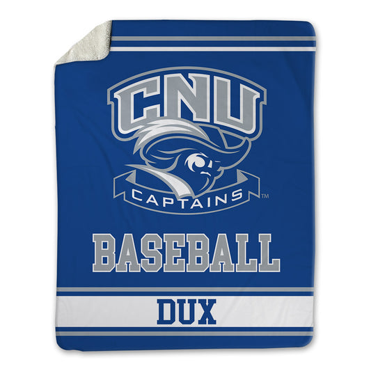 CNU - NCAA Baseball : Marcus Dux - Blanket-0