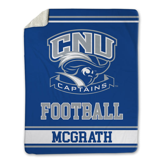 CNU - NCAA Football : Daniel McGrath - Blanket-0
