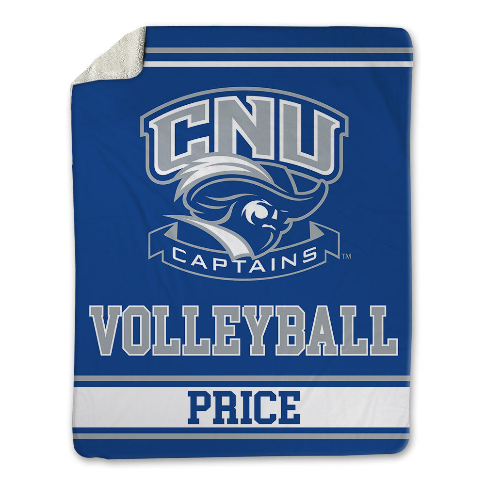 CNU - NCAA Women's Volleyball : Kensie Price - Blanket-0