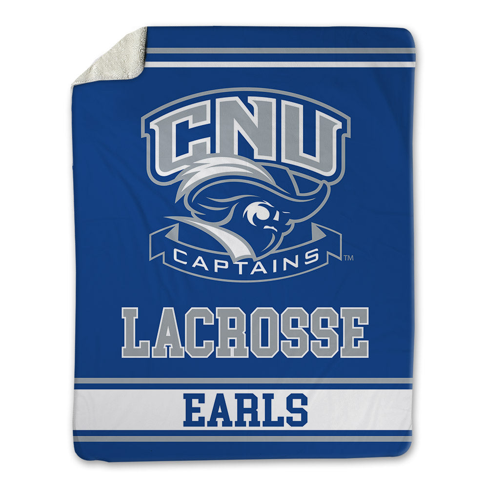 CNU - NCAA Men's Lacrosse : James Earls - Blanket-0