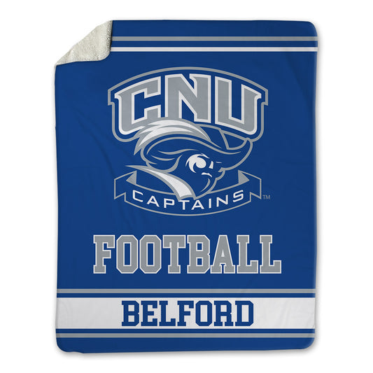 CNU - NCAA Football : Andrew Belford - Blanket-0