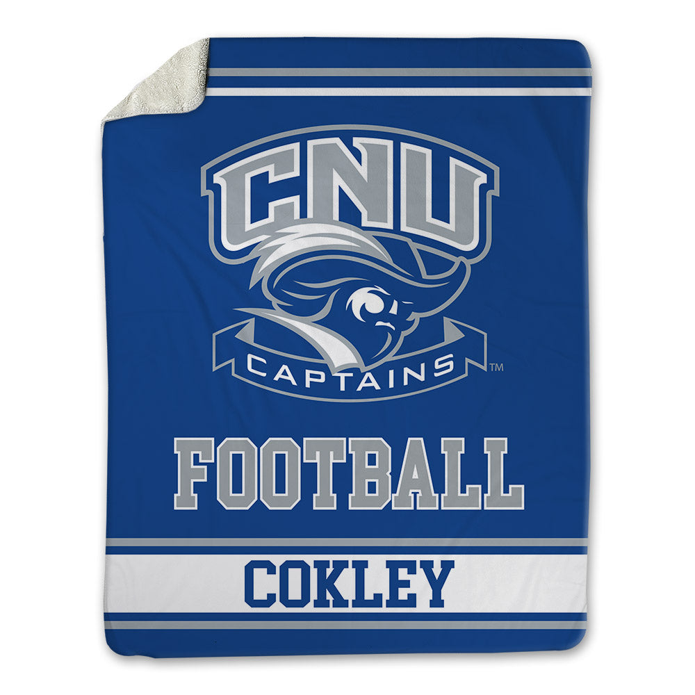 CNU - NCAA Football : Jordan Cokley - Blanket-0