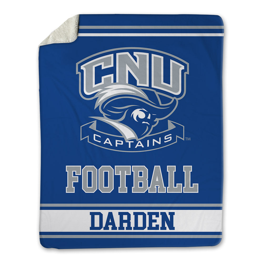 CNU - NCAA Football : Markus Darden - Blanket-0