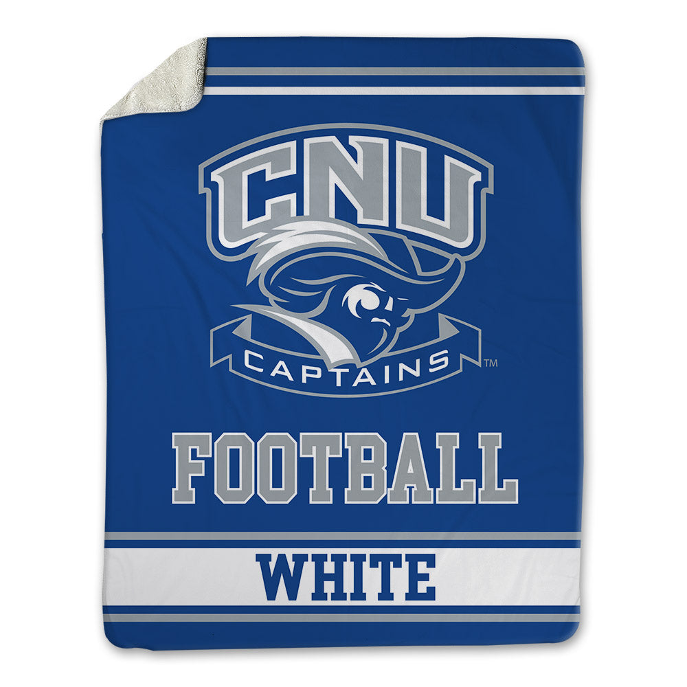 CNU - NCAA Football : Gunner White - Blanket-0