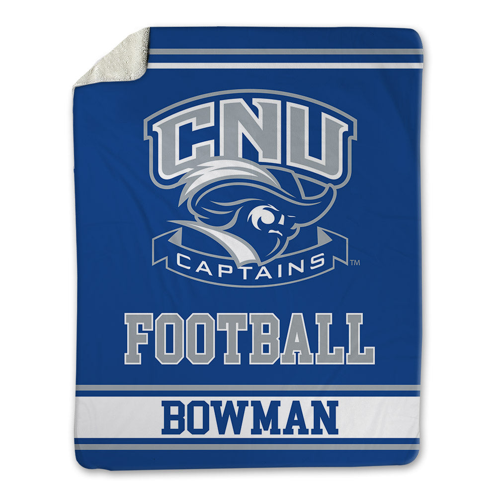 CNU - NCAA Football : Easton Bowman - Blanket-0