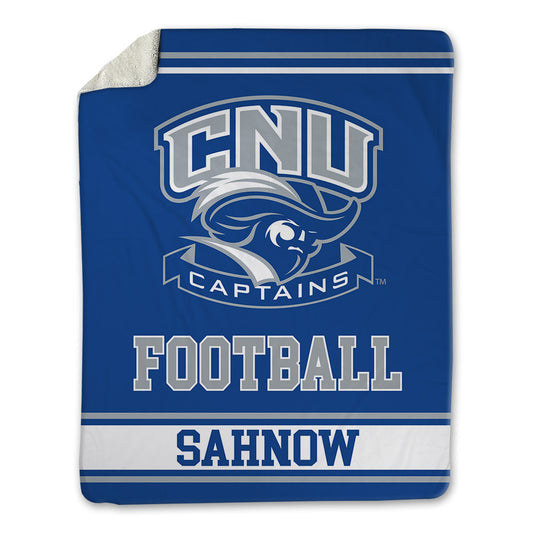 CNU - NCAA Football : Beau Sahnow - Blanket-0