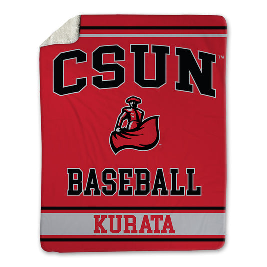 CSUN - NCAA Baseball : Matthew Kurata - Blanket-0