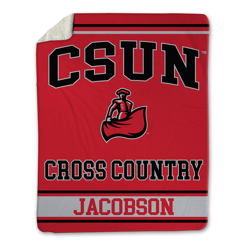 CSUN - NCAA Women's Cross Country : Ami Jacobson - Blanket-0