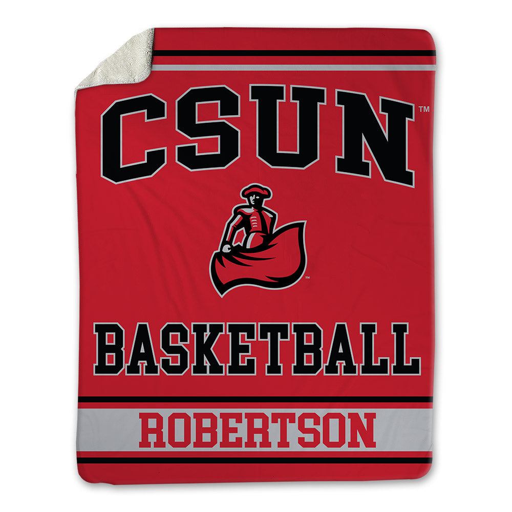 CSUN - NCAA Women's Basketball : Kylie Robertson - Blanket-0