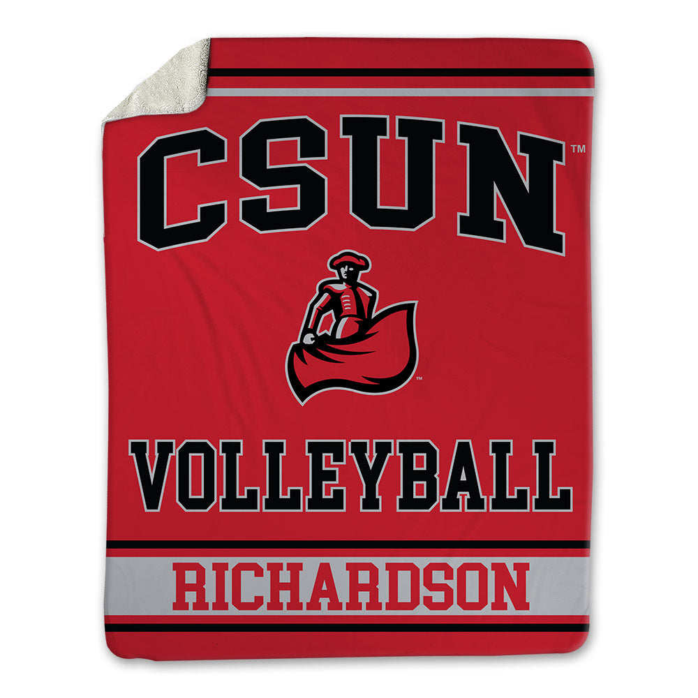 CSUN - NCAA Women's Volleyball : Raegan Richardson - Blanket-0