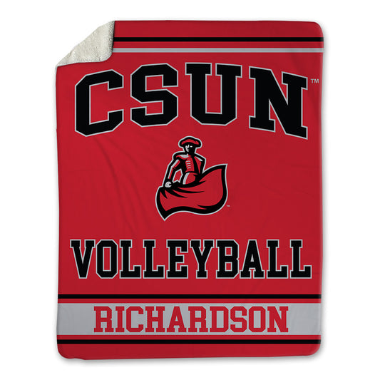 CSUN - NCAA Women's Volleyball : Raegan Richardson - Blanket-0