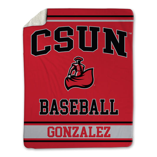 CSUN - NCAA Baseball : Roberto Gonzalez - Blanket-0