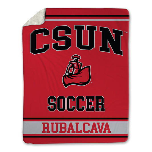 CSUN - NCAA Women's Soccer : Yiosselyne Rubalcava - Blanket-0