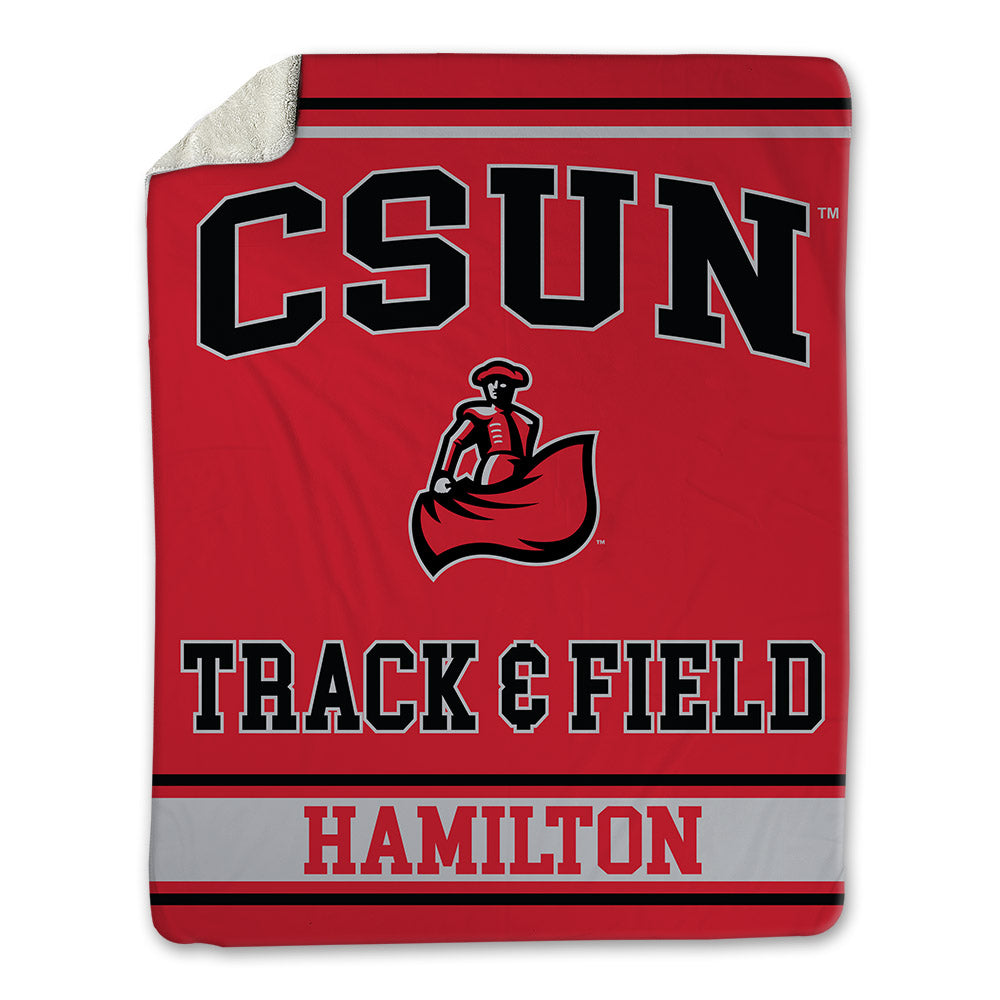 CSUN - NCAA Women's Track & Field : Leann Hamilton - Blanket-0