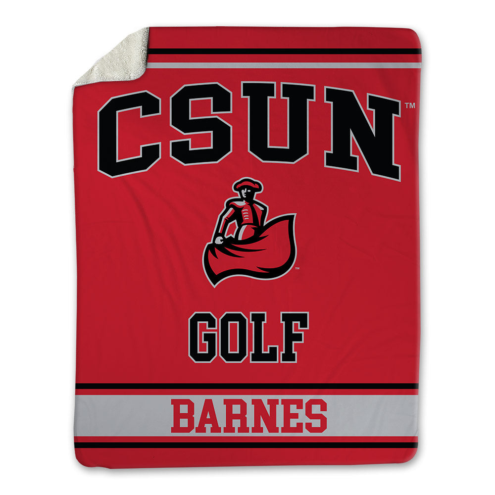 CSUN - NCAA Men's Golf : Bryson Barnes - Blanket-0