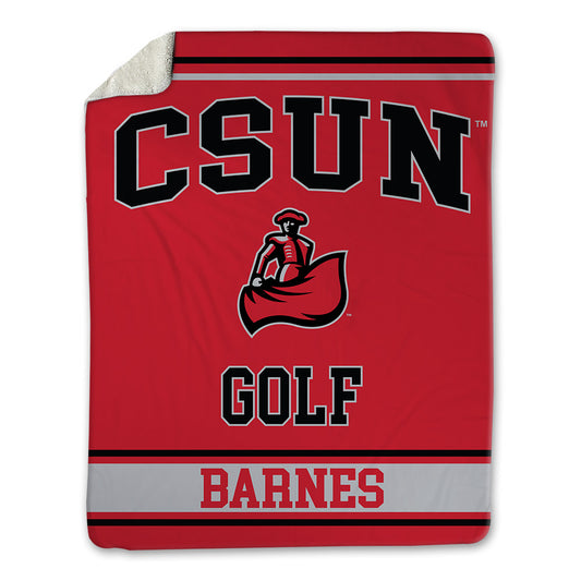 CSUN - NCAA Men's Golf : Bryson Barnes - Blanket-0