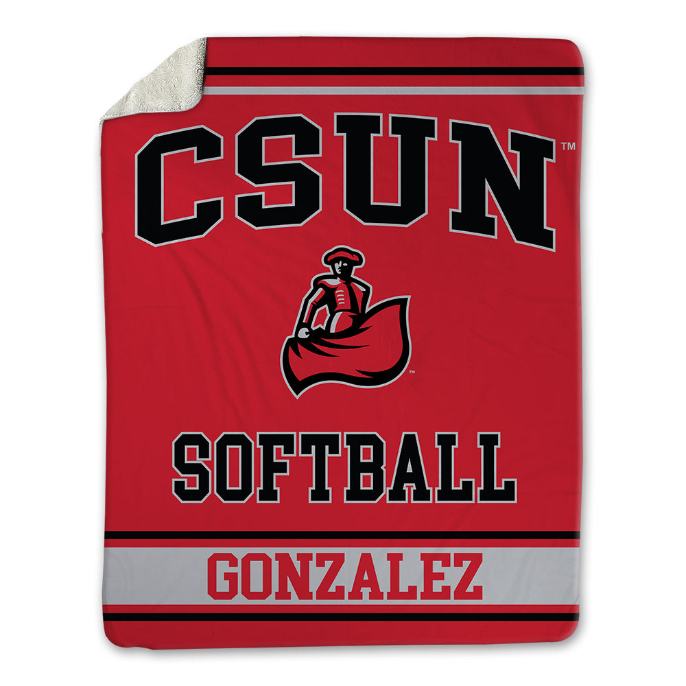 CSUN - NCAA Softball : Sheridan Gonzalez - Blanket-0