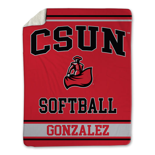 CSUN - NCAA Softball : Sheridan Gonzalez - Blanket-0