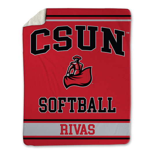 CSUN - NCAA Softball : Amber Rivas - Blanket-0