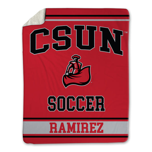 CSUN - NCAA Women's Soccer : Alena Ramirez - Blanket-0