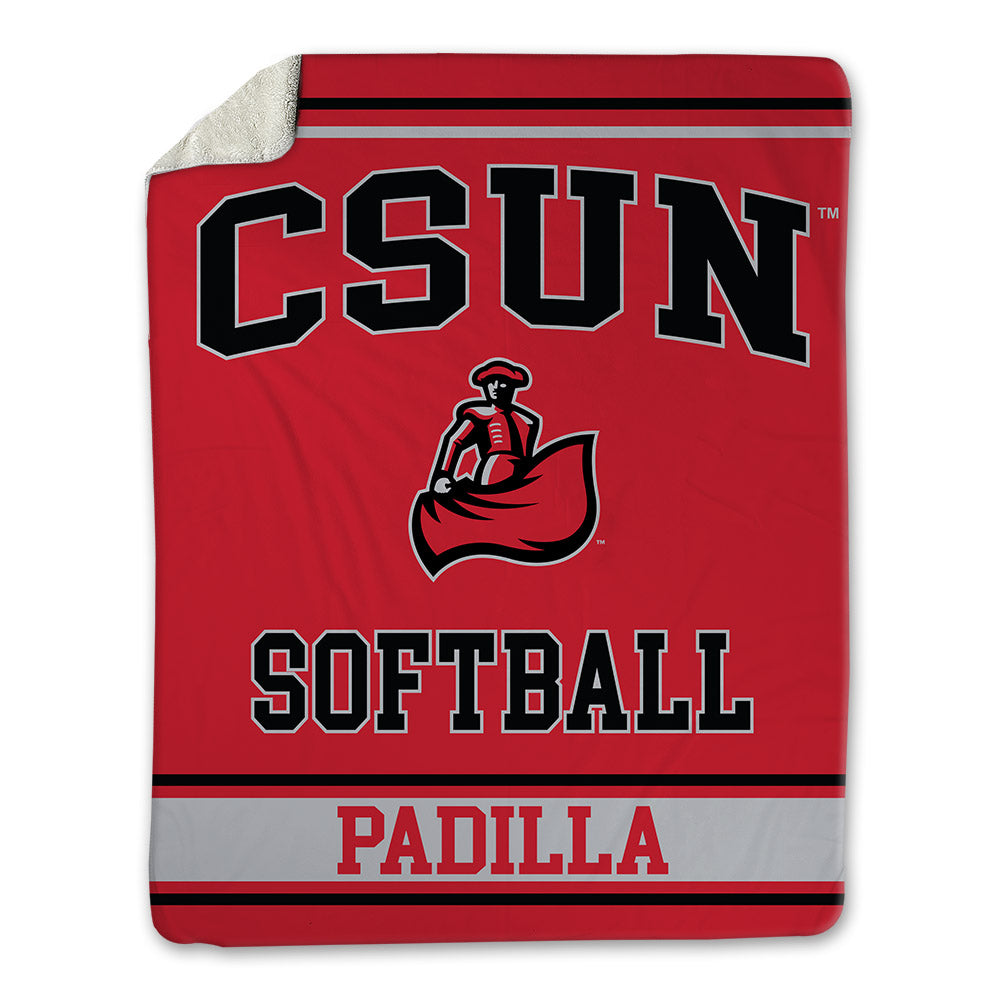 CSUN - NCAA Softball : Makenzi Padilla - Blanket-0