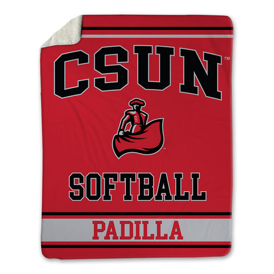 CSUN - NCAA Softball : Makenzi Padilla - Blanket-0