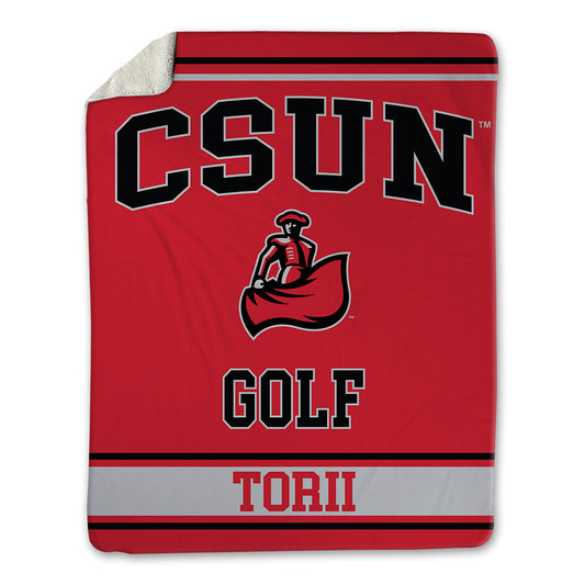 CSUN - NCAA Men's Golf : Yuo Torii - Blanket-0