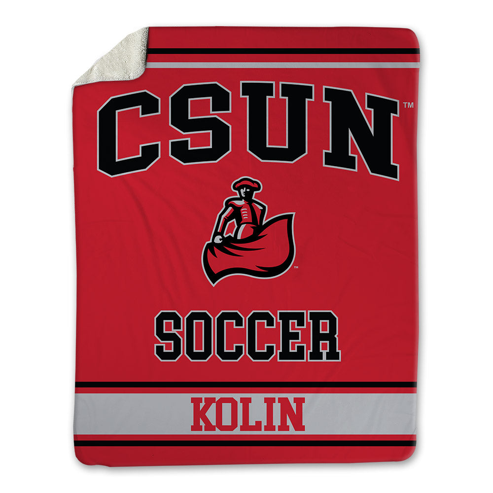 CSUN - NCAA Women's Soccer : Samantha Kolin - Blanket-0